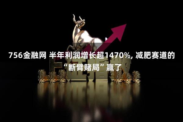 756金融网 半年利润增长超1470%, 减肥赛道的“断臂赌局”赢了